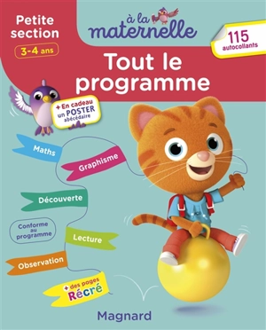 A la maternelle, petite section, 3-4 ans : tout le programme - Marie-Françoise Mornet