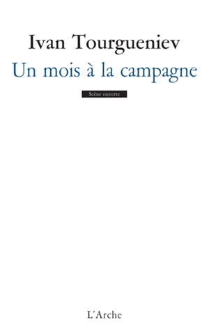 Un mois à la campagne : comédie en 5 actes - Ivan Tourgueniev