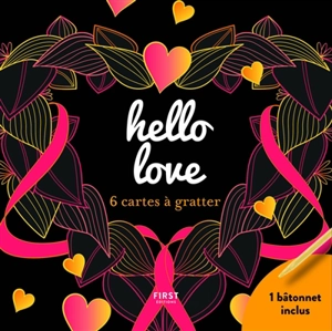 Hello love : 6 cartes à gratter - Lisa Magano