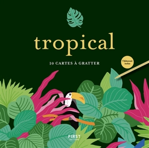 Tropical : 10 cartes à gratter - Lisa Magano