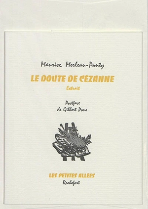 Le doute de Cézanne : extrait - Maurice Merleau-Ponty
