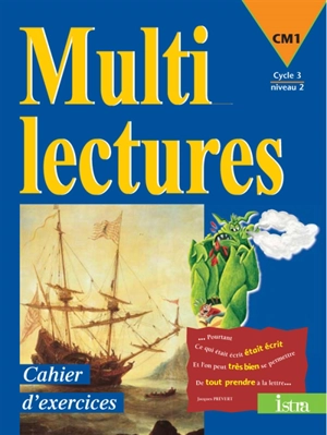 Multilectures, CM1, cycle 3 niveau 2 : cahier d'exercices - Martine Géhin