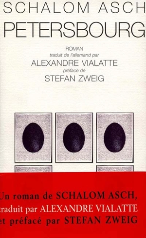 Avant le déluge. Pétersbourg - Sholem Asch