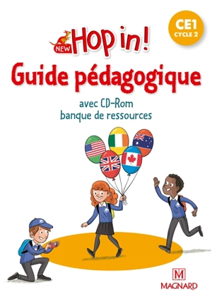 New hop in ! CE1, cycle 2 : guide pédagogique avec CD-ROM banque de ressources - Elisabeth Brikké