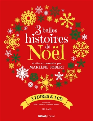 3 belles histoires de Noél : 3 livres & 1 CD - Marlène Jobert