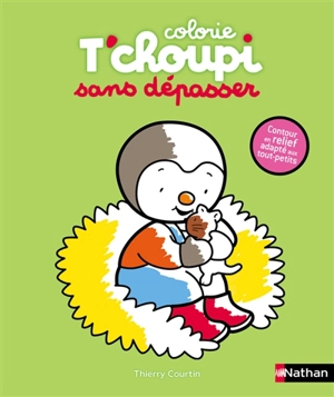 Colorie T'choupi sans dépasser : chaton - Thierry Courtin
