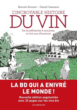 L'incroyable histoire du vin : de la préhistoire à nos jours, 10.000 ans d'aventure - Benoist Simmat