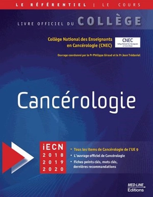 Cancérologie : iECN 2018, 2019, 2020 - Collège national des enseignants en cancérologie (France)