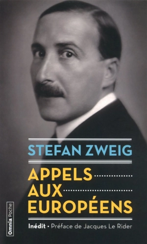 Appels aux Européens - Stefan Zweig
