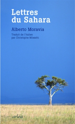 Lettres du Sahara - Alberto Moravia