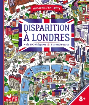 Disparition à Londres : + de 100 énigmes, 1 grande carte - Les Fées hilares