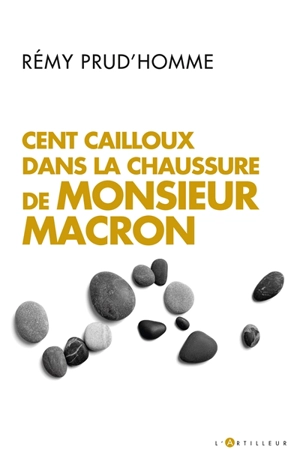 Cent cailloux dans la chaussure de monsieur Macron - Rémy Prud'homme