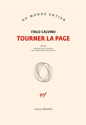 Tourner la page : essais - Italo Calvino