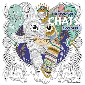 Mes mandalas à colorier : chats - Marica Zottino