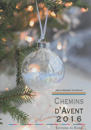 Chemins d'Avent 2016 - Jean-Marie Humeau