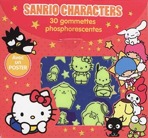 Sanrio characters : 30 gommettes phosphorescentes - Madeleine C.