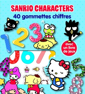 Sanrio characters : 40 gommettes chiffres - Madeleine C.