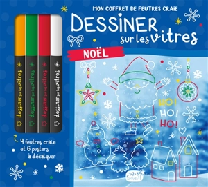 Dessiner sur les vitres : Noël - Atelier Cloro