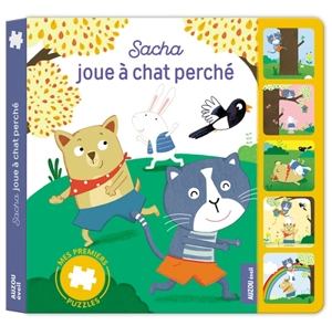 Sacha joue à chat perché - Bénédicte Rivière