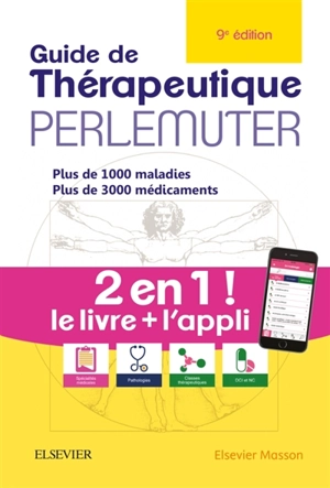 Guide de thérapeutique : livre + application - Léon Perlemuter