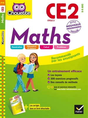 Maths CE2, cycle 2, 8-9 ans : nouveau programme - Lucie Domergue