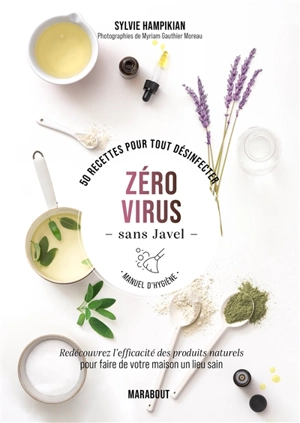 Zéro virus sans javel : 50 recettes pour tout désinfecter - Sylvie Hampikian