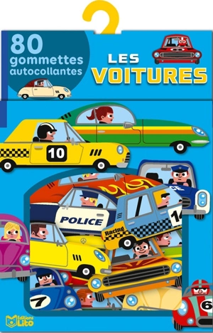 Les voitures : 80 gommettes autocollantes - Marc Clamens