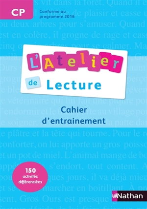 L'atelier de lecture CP, cycle 2 : cahier d'entraînement - Martine Descouens