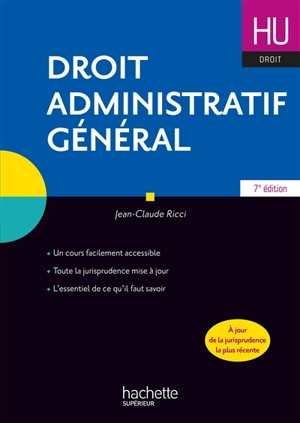 Droit administratif général - Jean-Claude Ricci