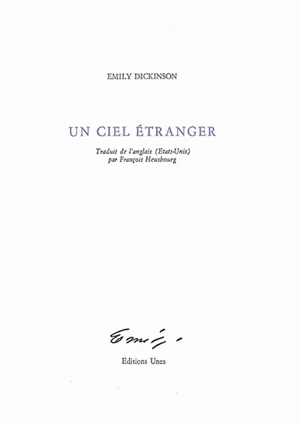 Un ciel étranger - Emily Dickinson