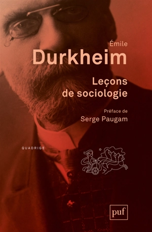 Leçons de sociologie - Emile Durkheim