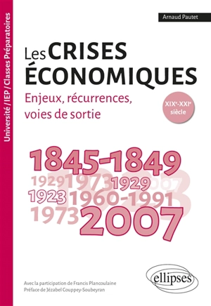 Les crises économiques : enjeux, récurrences, voies de sortie : XIXe-XXIe siècle - Arnaud Pautet