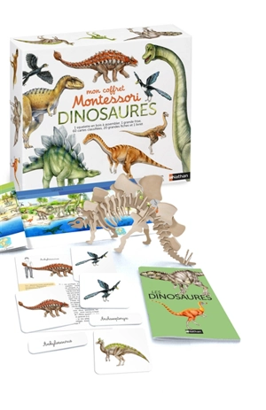 Mon coffret Montessori dinosaures - Eve Herrmann