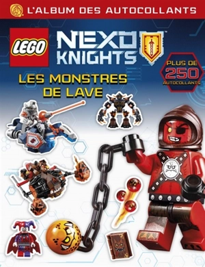 Lego Nexo knights : les monstres de la vie : l'album des autocollants - Emma Grange