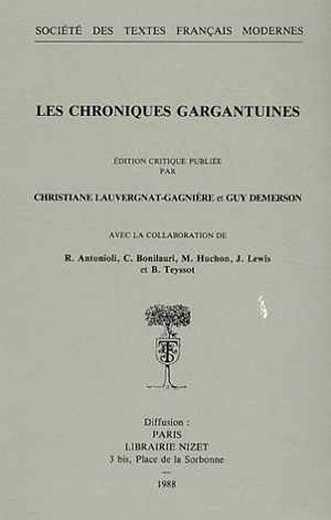 Les Chroniques gargantuines