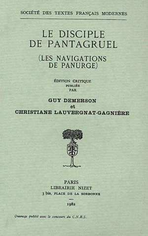 Le Disciple de Pantagruel (les Navigations de Panurge) - Jehan d' Abundance