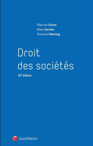 Droit des sociétés - Maurice Cozian