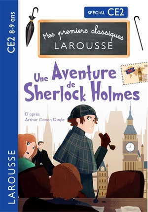 Une aventure de Sherlock Holmes : le ruban tacheté : spécial CE2, 8-9 ans - Martyn Back