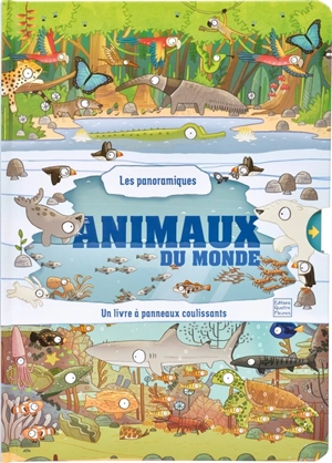 Animaux du monde : un livre à panneaux coulissants - Brendan Kearney