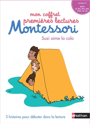 Mon coffret premières lectures Montessori : Suzi aime la colo : niveau 2 - Chantal Guérin
