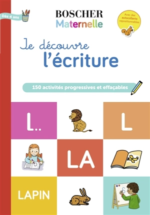 Je découvre l'écriture : 150 activités progressives et effaçables - Barbara Arroyo