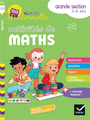 Activités de maths, grande section, 5-6 ans : conforme au programme - Florence Doutremepuich