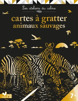 Cartes à gratter animaux sauvages - Antoine Guilloppé