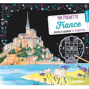 Ma pochette France : cartes à colorier et à gratter - SeL