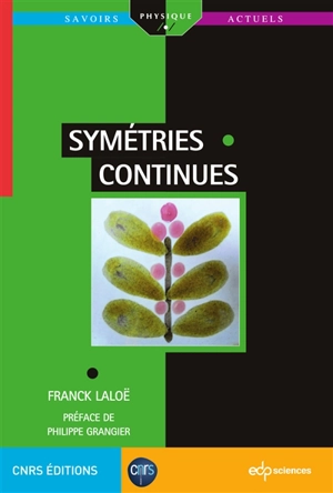 Symétries continues - Franck Laloë