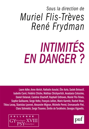 Intimités en danger ? - Colloque GYPSY (18 ; 2018 ; Paris)