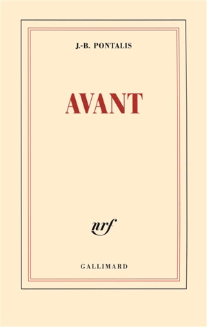 Avant - Jean-Bertrand Pontalis