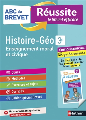 Histoire géo, enseignement moral et civique 3e - Grégoire Pralon