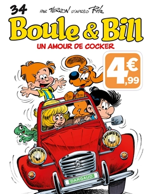 Boule et Bill. Vol. 34. Un amour de cocker - Verron