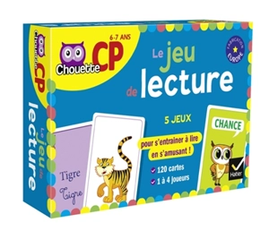 Le jeu de lecture : CP, 6-7 ans : 5 jeux pour s'entraîner à lire en s'amusant ! - Nicole Amram